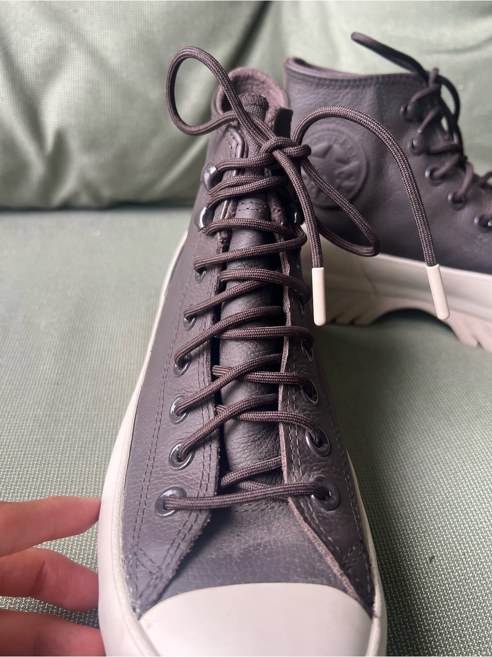 Converse Chuck Taylor All Star Lugged 2.0 Counter Climate High 'Velvet Brown' - Picture 4 of 10
